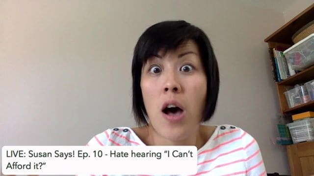 Hearing “I Can’t Afford It?” – Come and join the discussion. I also give you one specific exercise you can do right away to figure out how to be sold on you so you can sell to others.