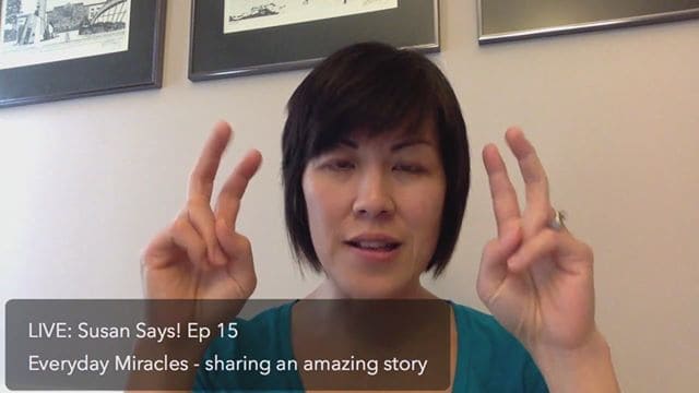 Sharing a story about everyday miracles & how you may be overlooking your very own miracle