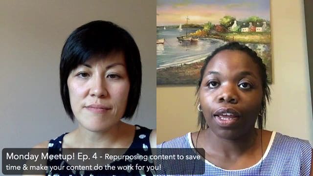 Trying this again!! Take 3 :) This time on Tuesday instead of Monday!Monday Meetup: Ep. 4 with Linda Lelo EnohRepurposing your content so you can save time, stay consistent and be seen as the go-t…