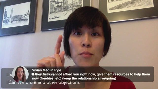 I can’t afford it and other objections