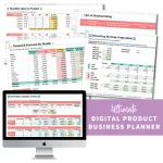 ULTIMATE DIGITAL PRODUCT BUSINESS PLANNER SPREADSHEET™